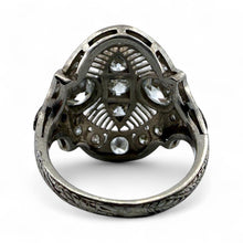 Edwardian Era 2 CTW Old European Cut Diamond Platinum Cocktail Ring
