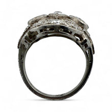 Edwardian Era 2 CTW Old European Cut Diamond Platinum Cocktail Ring