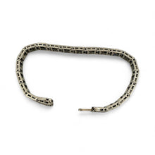 Vintage Art Deco Sapphire & Diamond Filigree Bracelet