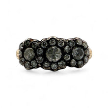 Vintage Styled 1/2 CTW Diamond Cluster Ring