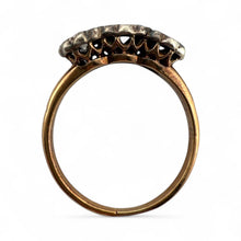 Vintage Styled 1/2 CTW Diamond Cluster Ring