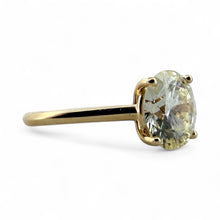 3.36 Carat Round Brilliant Cut Diamond Solitaire Engagement Ring GIA