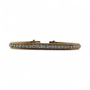 Vintage Retro 5CTW Diamond Tennis Bracelet