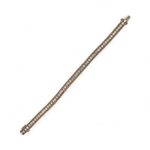 Vintage Retro 5CTW Diamond Tennis Bracelet