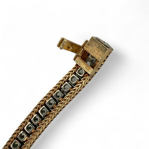 Vintage Retro 5CTW Diamond Tennis Bracelet