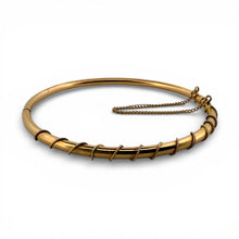 Vintage Gold Bangle Bracelet 14K Yellow Gold