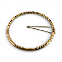 Vintage Gold Bangle Bracelet 14K Yellow Gold