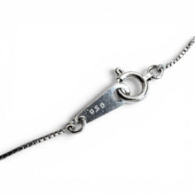 Dainty Platinum Diamond Cross & Chain 0.5 Carat