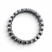 Vintage 1 Carat Old Mine Cut Diamond Eternity Band Size 6.25