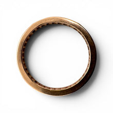 Rose Gold Ruby Eternity Band 14K Size 7.25