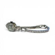 Vintage Platinum Diamond Ladies Wrist Watch