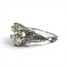 Vintage 2.28 Carat Old European Cut Diamond Engagement Ring
