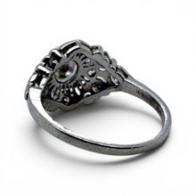 Vintage Platinum 0.5 Carat Diamond Engagement Ring
