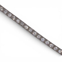 Vintage Art Deco Platinum 5.5 Carat Old European Cut Diamond Tennis Bracelet