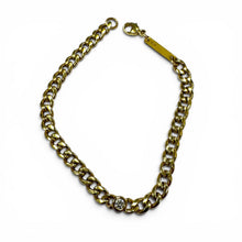 Estate Zoë Chicco Cuban Link Diamond Bracelet 14K Yellow Gold