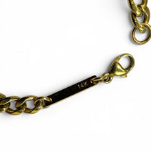 Estate Zoë Chicco Cuban Link Diamond Bracelet 14K Yellow Gold