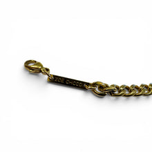 Estate Zoë Chicco Cuban Link Diamond Bracelet 14K Yellow Gold