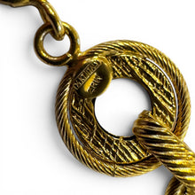 Vintage 14k Yellow Gold Engraved Link Bracelet