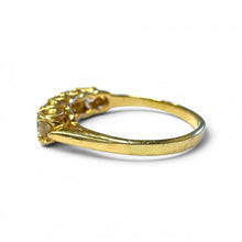 Vintage 10k Yellow Gold 1 Carat Diamond Band