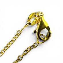 Vintage 14k Yellow Gold Diamond Horseshoe Necklace