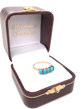 ANTIQUE VICTORIAN TURQUOISE RING