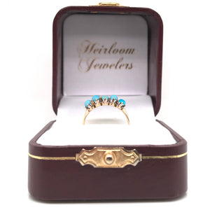 ANTIQUE VICTORIAN TURQUOISE RING