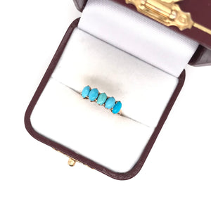 ANTIQUE VICTORIAN TURQUOISE RING