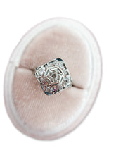 10K EDWARDIAN OLD MINE CUT DIAMOND RING
