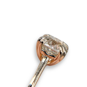 OLD MINE CUT 2.44 DIAMOND RING