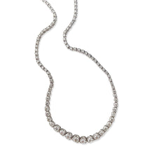 5.5 CARAT GRADUATED DIAMOND NECKLACE