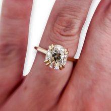 OLD MINE CUT 2.44 DIAMOND RING