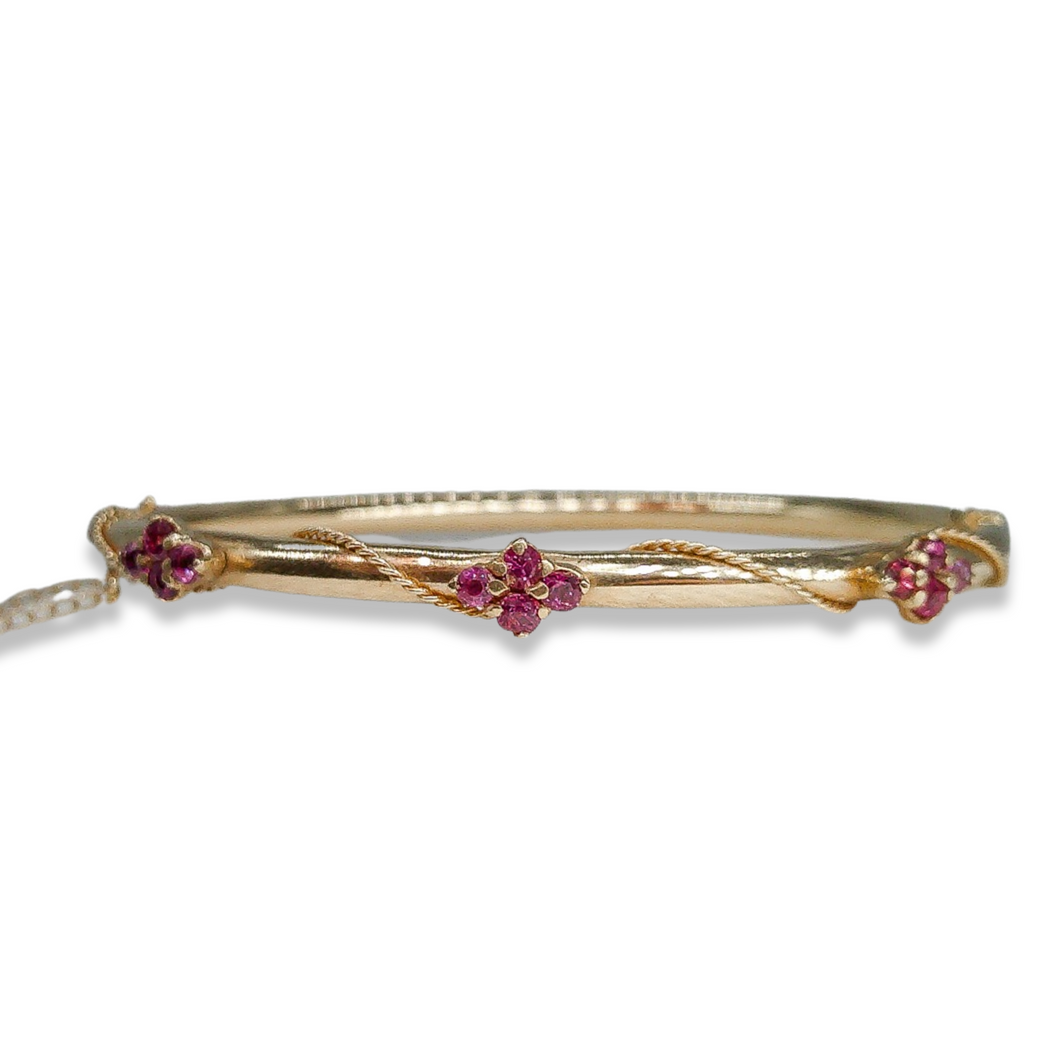 Garnet bangle deals