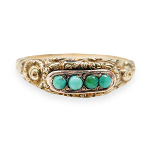 Georgian Turquoise Ring