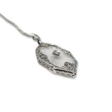 ART DECO 14K CAMPHOR NECKLACE