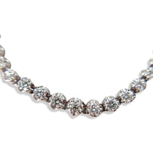 5.5 CARAT GRADUATED DIAMOND NECKLACE