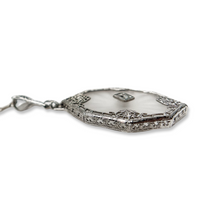 ART DECO 14K CAMPHOR NECKLACE