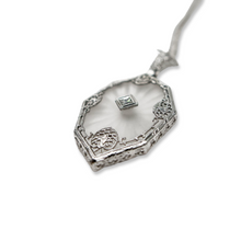 ART DECO 14K CAMPHOR NECKLACE