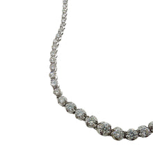 5.5 CARAT GRADUATED DIAMOND NECKLACE