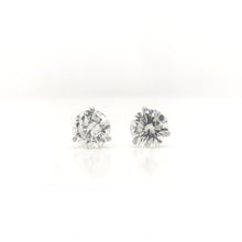 CONTEMPORARY 3 CARAT TOTAL WEIGHT DIAMOND STUD EARRINGS
