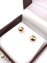 14K 7MM GOLD BALL EARRINGS