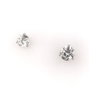 CONTEMPORARY 3 CARAT TOTAL WEIGHT DIAMOND STUD EARRINGS