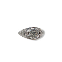 EDWARDIAN PLATINUM AND DIAMOND RING