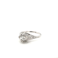 ANTIQUE ART DECO 0.71 CARAT DIAMOND SOLITAIRE RING