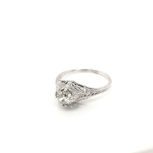 ANTIQUE ART DECO 0.71 CARAT DIAMOND SOLITAIRE RING