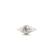 ANTIQUE ART DECO 0.71 CARAT DIAMOND SOLITAIRE RING