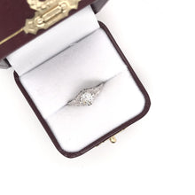 ANTIQUE ART DECO 0.71 CARAT DIAMOND SOLITAIRE RING