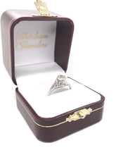 ANTIQUE ART DECO 0.71 CARAT DIAMOND SOLITAIRE RING