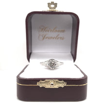 ANTIQUE ART DECO 0.71 CARAT DIAMOND SOLITAIRE RING