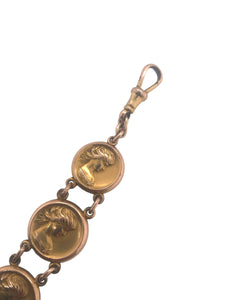 Victorian Era Gold Filled Charm Pendant