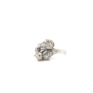 MID-CENTURY 1.50 DTW DIAMOND RING